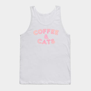 Coffee & Cats Tank Top